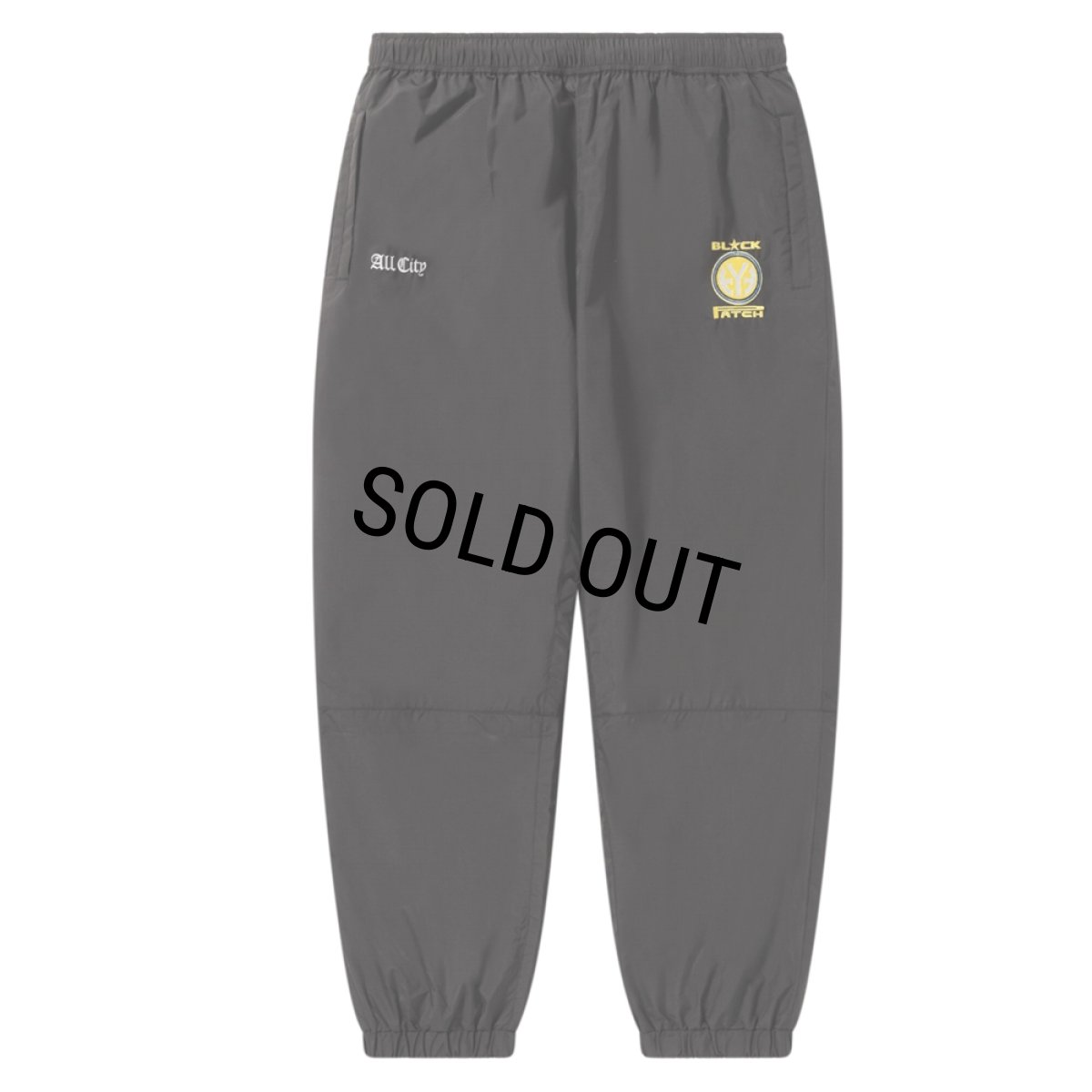 画像1: BlackEyePatch/ALL CITY FUTBOL TRACK PANTS（BLACK） (1)