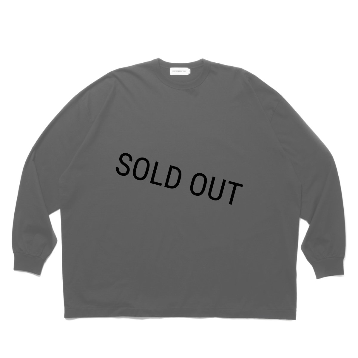 画像2: COOTIE PRODUCTIONS/Oversized L/S Tee（Black）［オーバーサイズ長袖T-24秋冬］ (2)