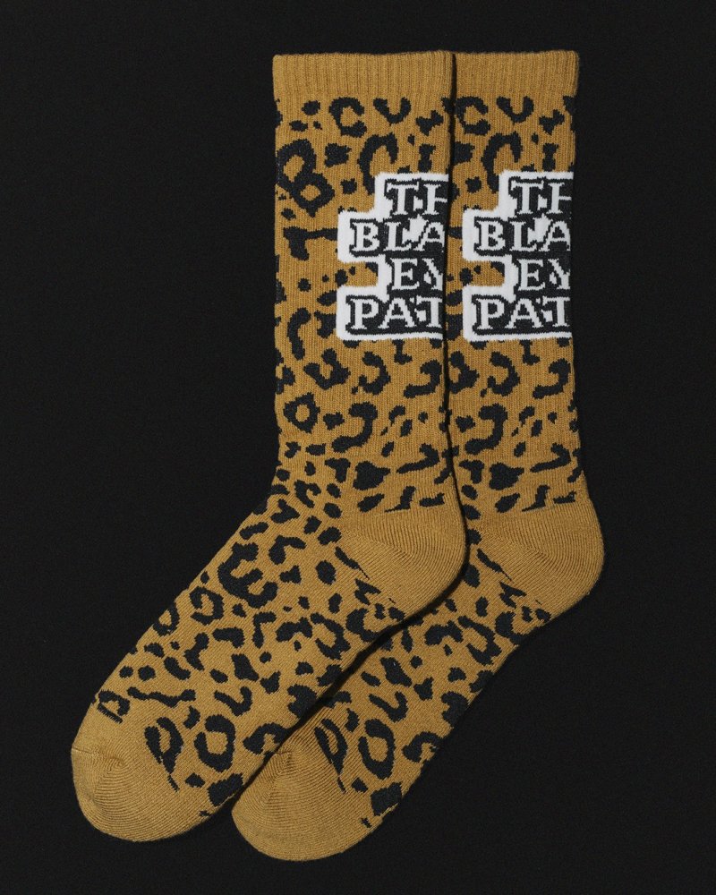 画像3: BlackEyePatch/LEOPARD OG LABEL SOCKS（MULTI）