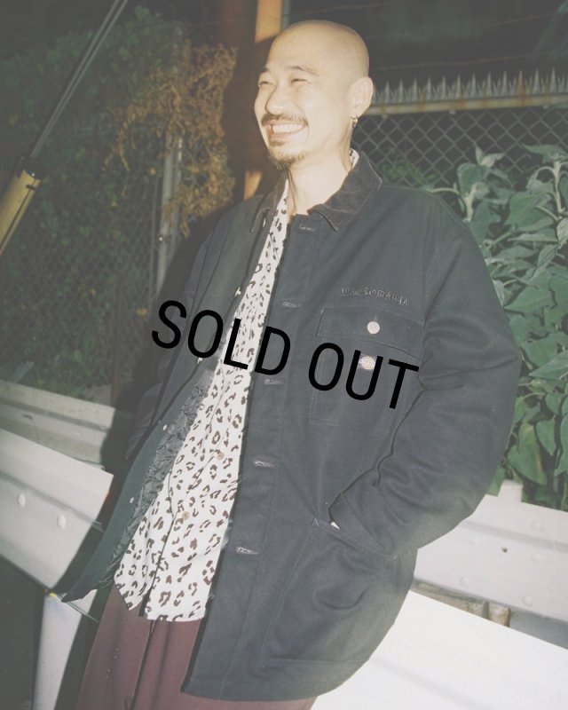WACKO MARIA/DICKIES / COVERALL（BLACK）［カバーオール-24秋冬］ - JONAS