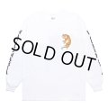 WACKO MARIA/TIM LEHI / LONG SLEEVE T-SHIRT（WHITE）［プリント長袖T-24秋冬］