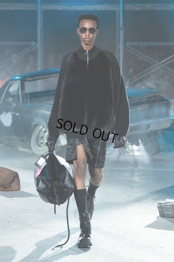 画像5: 【30%OFF】DAIRIKU/"Bear" Drivers Knit（Black）［ドライバーズニット-24秋冬］