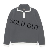 RATS/PULLOVER KNIT（BLACK）［プルオーバーニット-24秋冬］
