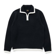画像1: RATS/PULLOVER KNIT（BLACK）［プルオーバーニット-24秋冬］ (1)