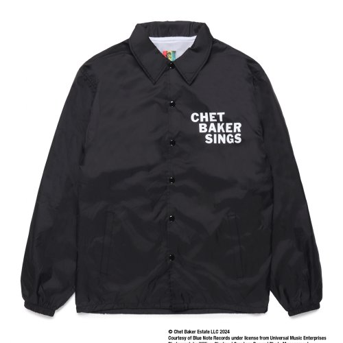 他の写真1: WACKO MARIA/CHET BAKER / COACH JACKET（BLACK）［コーチJKT-24秋冬］