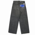 画像2: DAIRIKU/"Wide" Vintage Denim Pants（Black）［"ワイド"ヴィンテージデニムパンツ-25春夏］ (2)