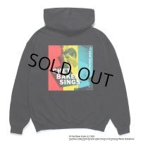 WACKO MARIA/CHET BAKER / HOODED SWEAT SHIRT（BLACK）［プルオーバーパーカー-24秋冬］