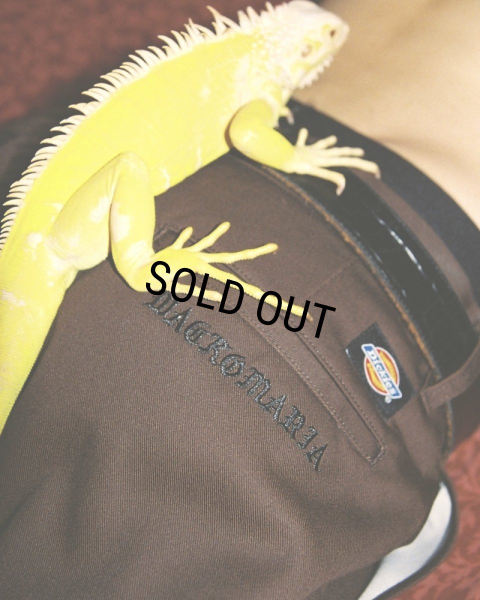 画像3: WACKO MARIA/DICKIES / PLEATED TROUSERS（BROWN）［ワンタックトラウザース-24秋冬］ (3)