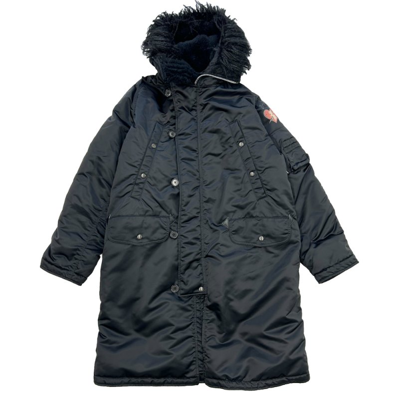 画像1: 【30%OFF】DAIRIKU/"Frank-N-Furuter" N-3B（Black）［N-3Bジャケット-24秋冬］