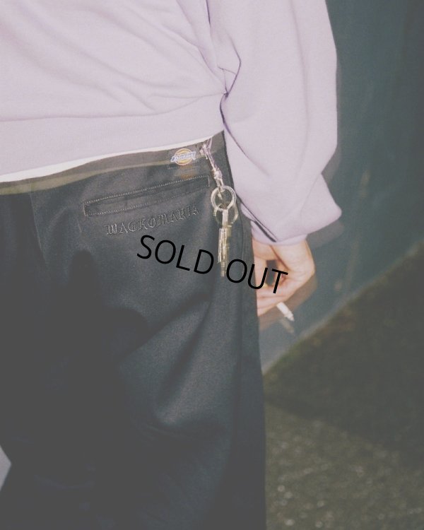 画像3: WACKO MARIA/DICKIES / PLEATED TROUSERS（BLACK）［ワンタックトラウザース-24秋冬］