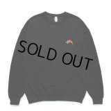 WACKO MARIA/TIM LEHI / SWEAT SHIRT（BLACK）［クルーネックスウェット-24秋冬］