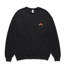 画像1: WACKO MARIA/TIM LEHI / SWEAT SHIRT（BLACK）［クルーネックスウェット-24秋冬］ (1)