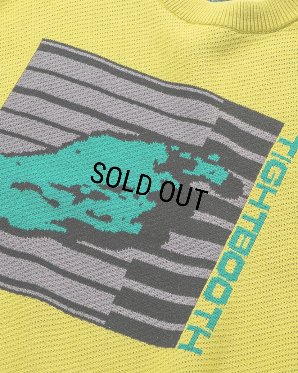 画像4: TIGHTBOOTH/KEYBOARD KNIT SWEATER（Neon）［ニットセーター-24秋冬］ (4)