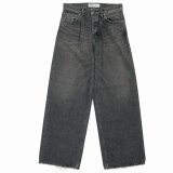 DAIRIKU/"Wide" Vintage Denim Pants（Black）［"ワイド"ヴィンテージデニムパンツ-25春夏］