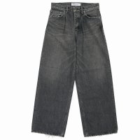 DAIRIKU/"Wide" Vintage Denim Pants（Black）［"ワイド"ヴィンテージデニムパンツ-25春夏］