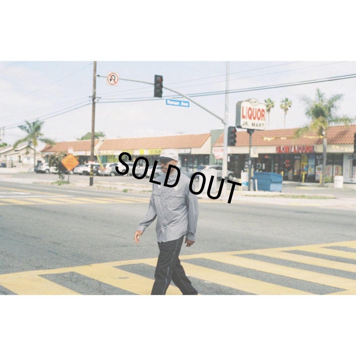 画像5: CHALLENGER/OVAL EAGLE PRINTED SHIRT（BLACK）［オーバルイーグルシャツ-24秋冬］ (5)