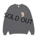 WACKO MARIA/TIM LEHI / SWEAT SHIRT（BLACK）［クルーネックスウェット-24秋冬］