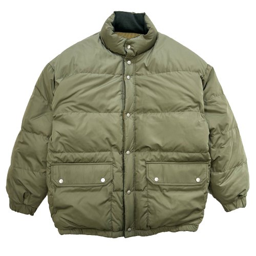 他の写真2: 【30%OFF】DAIRIKU/"Leopard" Knit Reversible down jacket（Khaki）［リバーシブルダウンJKT-24秋冬］