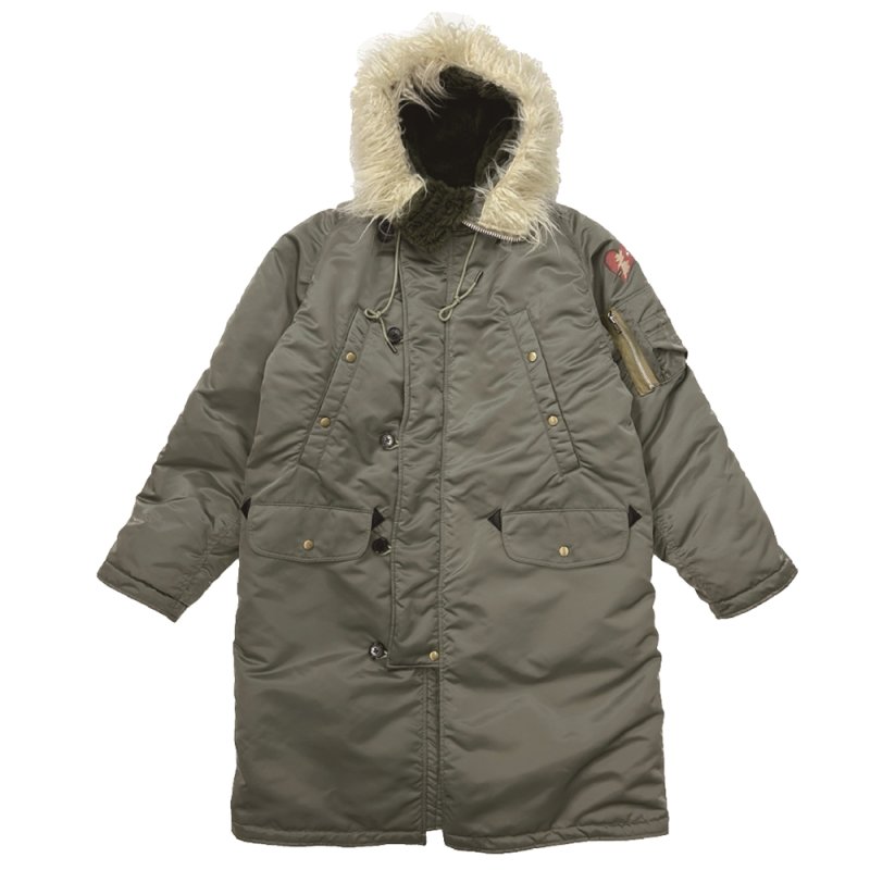 画像1: 【30%OFF】DAIRIKU/"Frank-N-Furuter" N-3B（Khaki）［N-3Bジャケット-24秋冬］