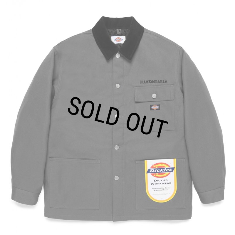 WACKO MARIA/DICKIES / COVERALL（GRAY）［カバーオール-24秋冬