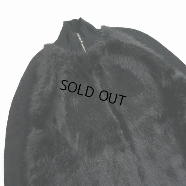 画像4: 【30%OFF】DAIRIKU/"Bear" Drivers Knit（Black）［ドライバーズニット-24秋冬］