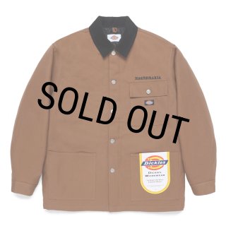 WACKO MARIA/DICKIES / COVERALL（BROWN）［カバーオール-24秋冬］ - JONAS