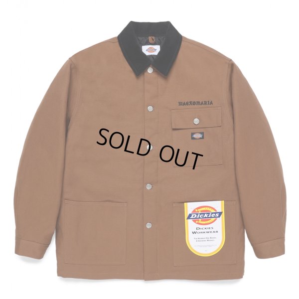 画像1: WACKO MARIA/DICKIES / COVERALL（BROWN）［カバーオール-24秋冬］