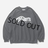 TIGHTBOOTH/ACID LOGO CREW SWEAT SHIRT（Black）［クルーネックスウェット-24秋冬］
