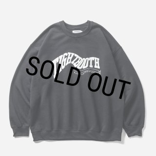 TIGHTBOOTH/ACID LOGO CREW SWEAT SHIRT（Black）［クルーネック