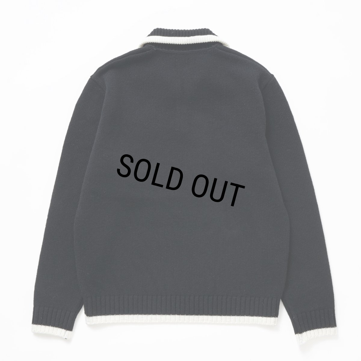 画像2: RATS/PULLOVER KNIT（BLACK）［プルオーバーニット-24秋冬］ (2)