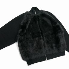 画像3: 【30%OFF】DAIRIKU/"Bear" Drivers Knit（Black）［ドライバーズニット-24秋冬］ (3)