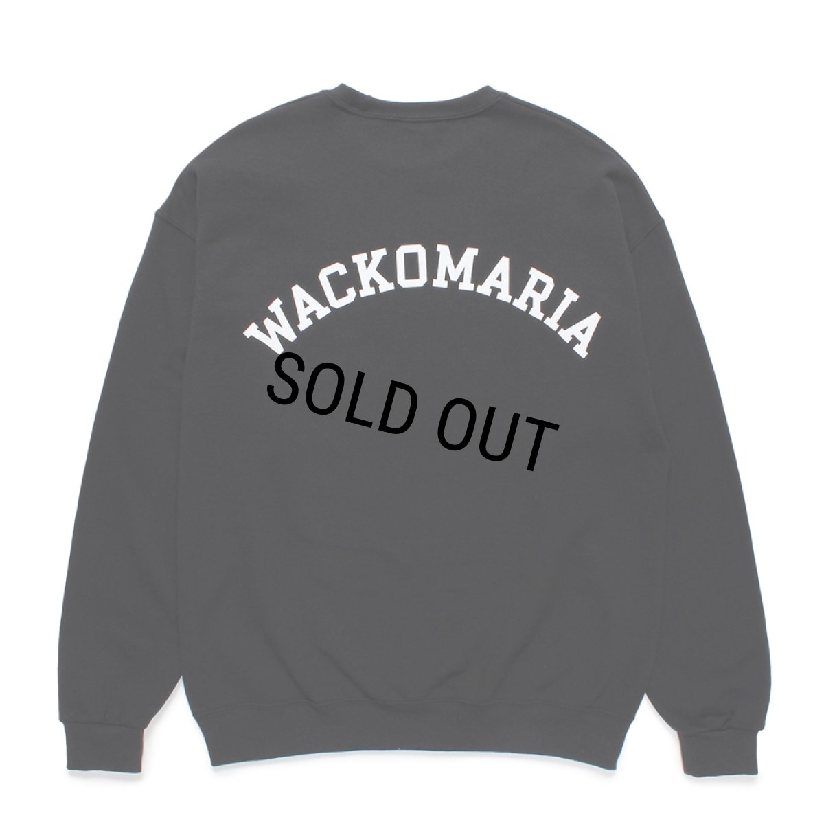 画像2: WACKO MARIA/TIM LEHI / SWEAT SHIRT（BLACK）［クルーネックスウェット-24秋冬］ (2)
