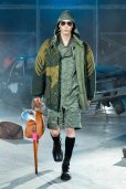画像3: 【30%OFF】DAIRIKU/"Leopard" Knit Reversible down jacket（Khaki）［リバーシブルダウンJKT-24秋冬］ (3)
