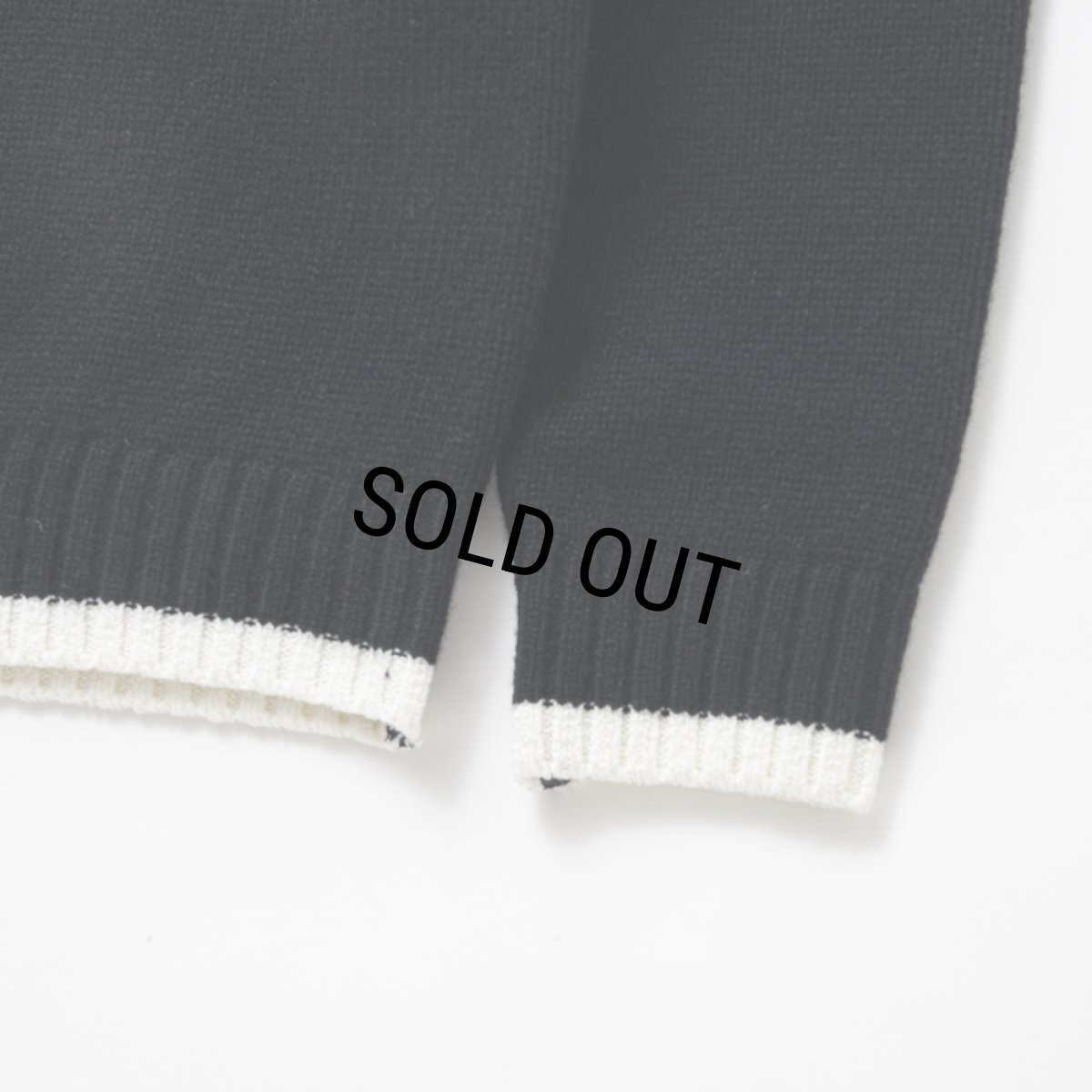 画像4: RATS/PULLOVER KNIT（BLACK）［プルオーバーニット-24秋冬］ (4)