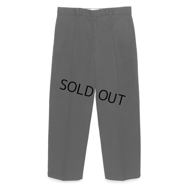 画像2: WACKO MARIA/DICKIES / PLEATED TROUSERS（BLACK）［ワンタックトラウザース-24秋冬］