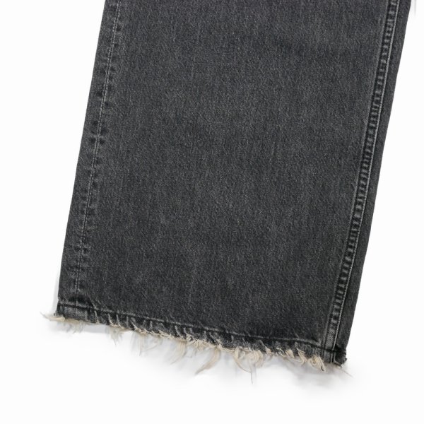 画像4: DAIRIKU/"Wide" Vintage Denim Pants（Black）［"ワイド"ヴィンテージデニムパンツ-25春夏］