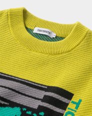 画像3: TIGHTBOOTH/KEYBOARD KNIT SWEATER（Neon）［ニットセーター-24秋冬］ (3)