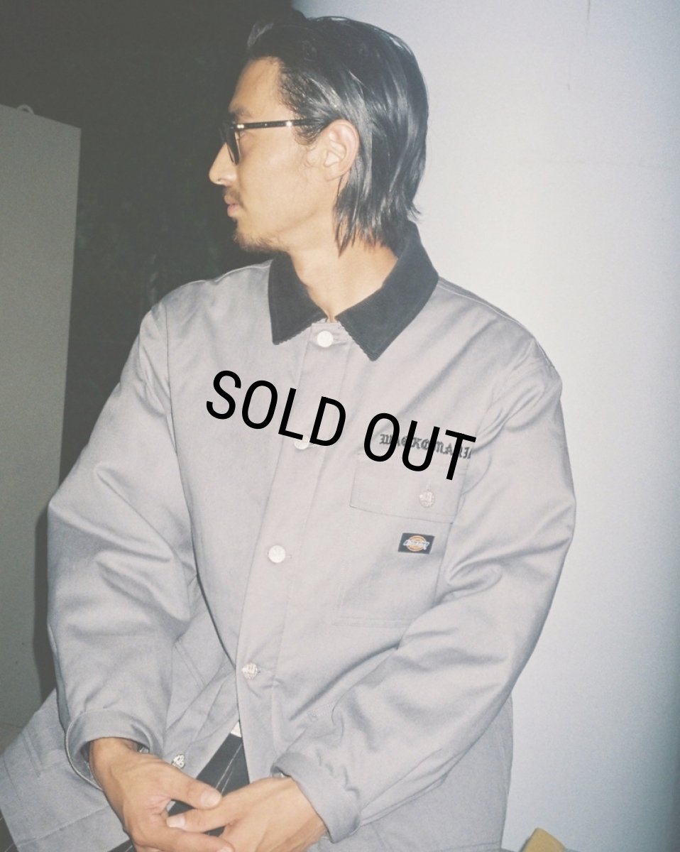 画像4: WACKO MARIA/DICKIES / COVERALL（GRAY）［カバーオール-24秋冬］ (4)