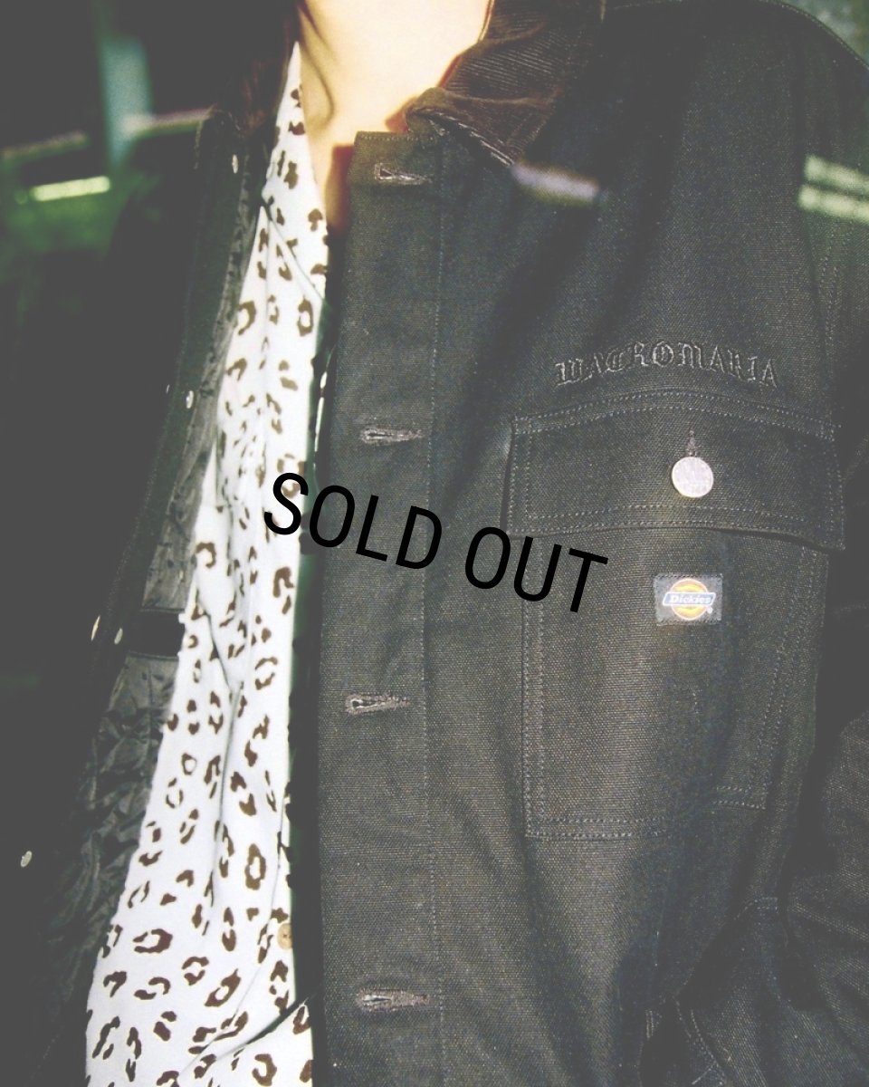 画像4: WACKO MARIA/DICKIES / COVERALL（BLACK）［カバーオール-24秋冬］ (4)