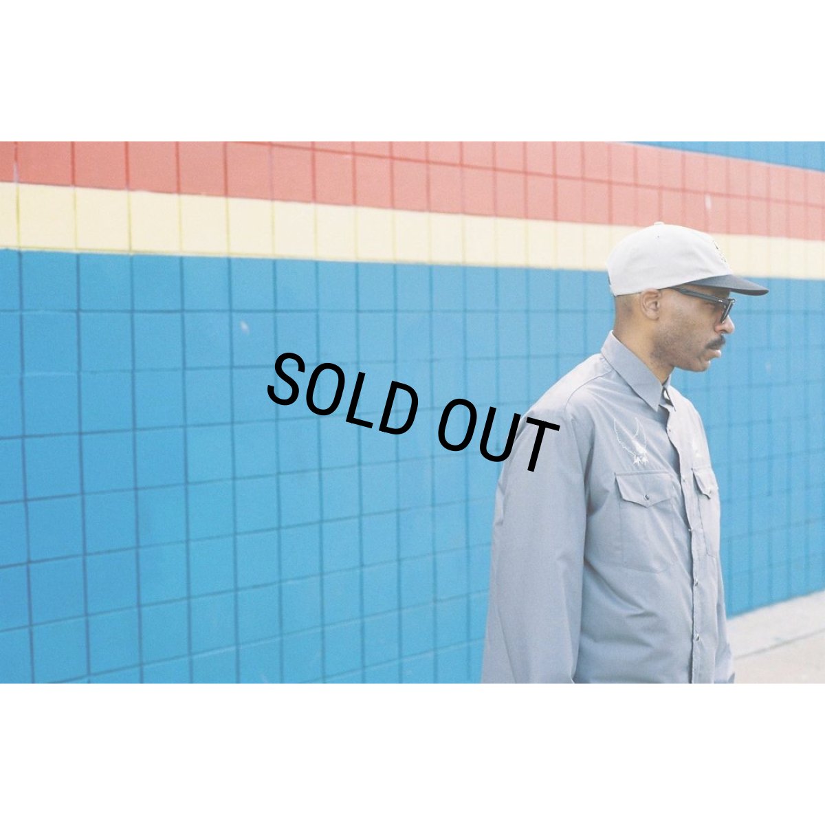 画像4: CHALLENGER/OVAL EAGLE PRINTED SHIRT（BLACK）［オーバルイーグルシャツ-24秋冬］ (4)