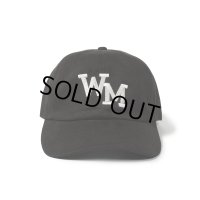WACKO MARIA/6 PANEL CAP（BLACK）［6パネルキャップ-24秋冬］