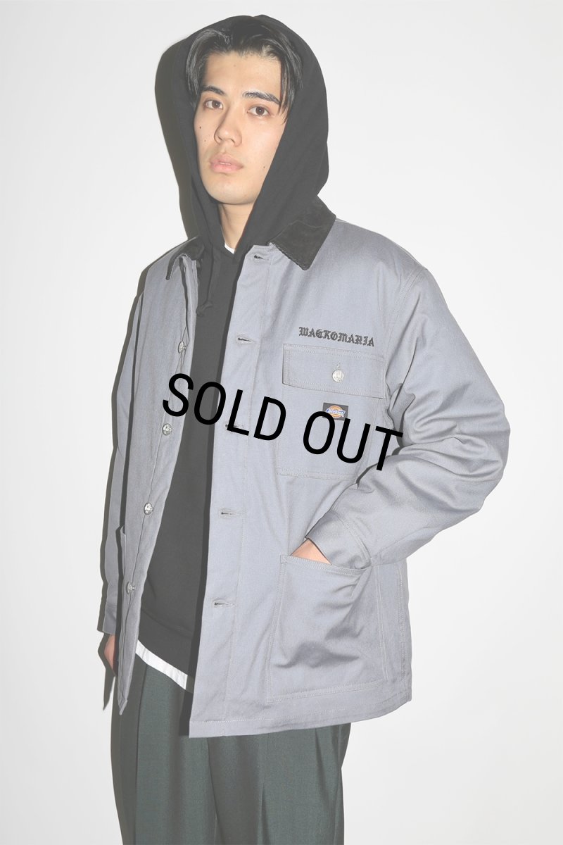 画像5: WACKO MARIA/DICKIES / COVERALL（GRAY）［カバーオール-24秋冬］ (5)