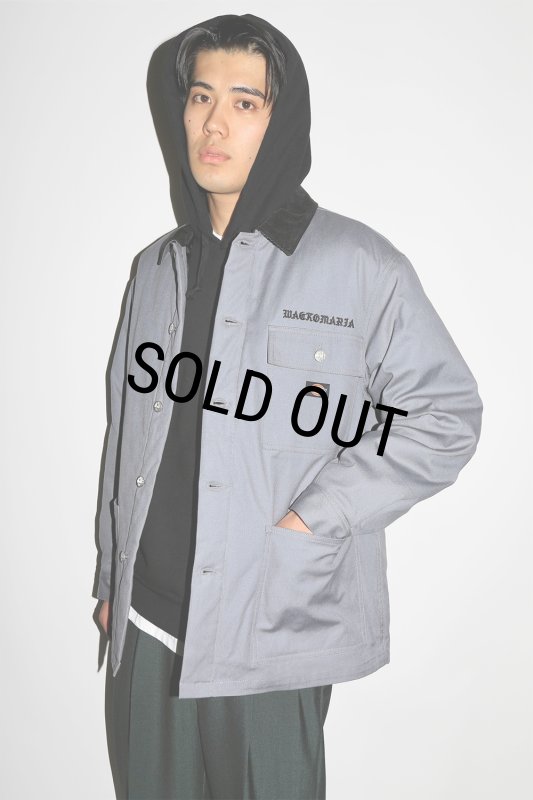WACKO MARIA/DICKIES / COVERALL（GRAY）［カバーオール-24秋冬］ - JONAS