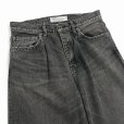 画像3: DAIRIKU/"Wide" Vintage Denim Pants（Black）［"ワイド"ヴィンテージデニムパンツ-25春夏］ (3)