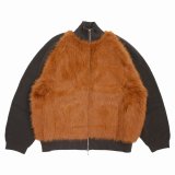 【30%OFF】DAIRIKU/"Bear" Drivers Knit（Brown）［ドライバーズニット-24秋冬］