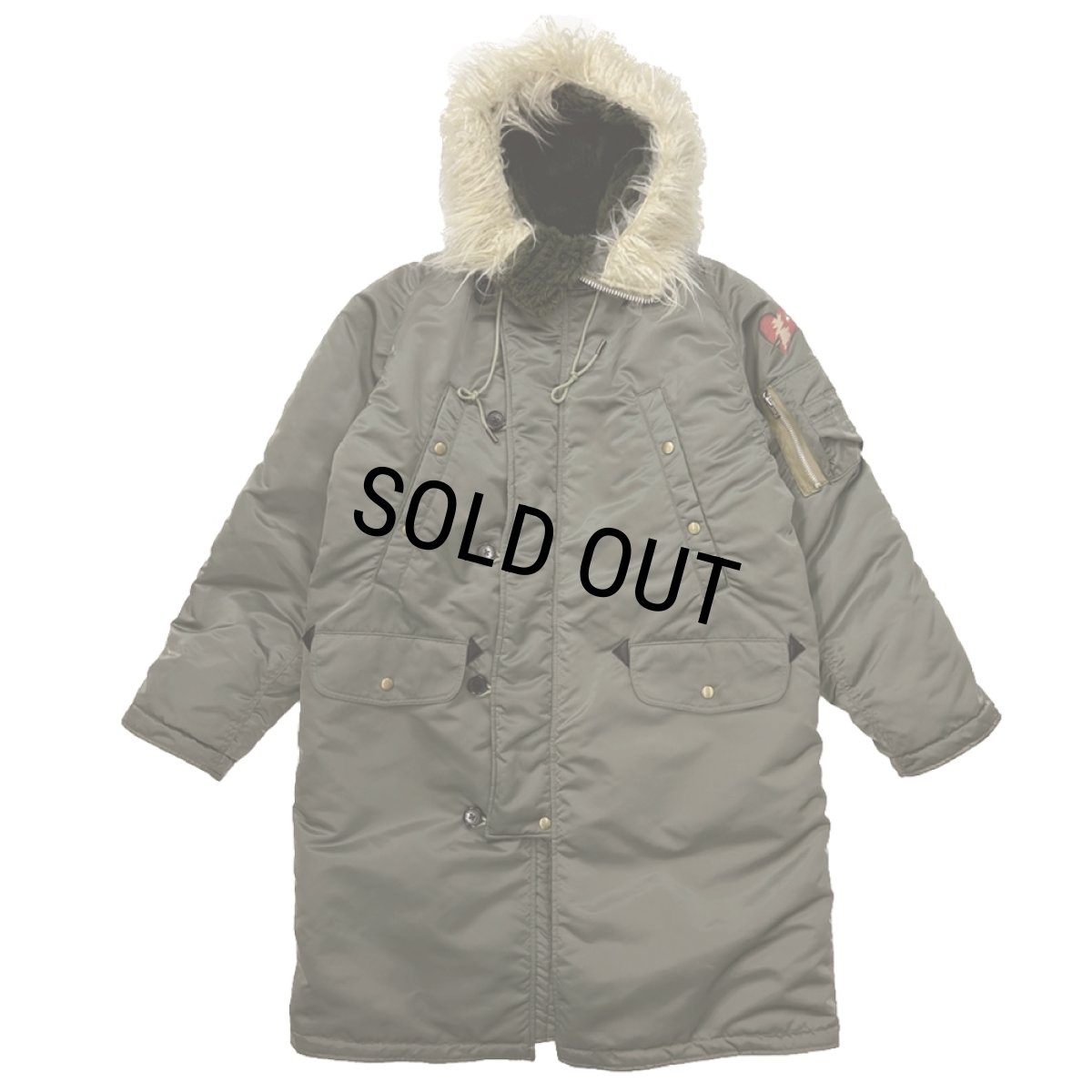 画像1: 【50%OFF】DAIRIKU/"Frank-N-Furuter" N-3B（Khaki）［N-3Bジャケット-24秋冬］ (1)