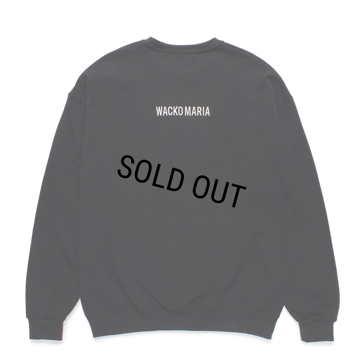画像2: WACKO MARIA/TIM LEHI / SWEAT SHIRT（BLACK）［クルーネックスウェット-24秋冬］ (2)