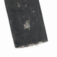 画像4: 【30%OFF】DAIRIKU/Super Damage Wide Denim Pants（Black）［スーパーダメージワイドデニムパンツ-24秋冬］ (4)