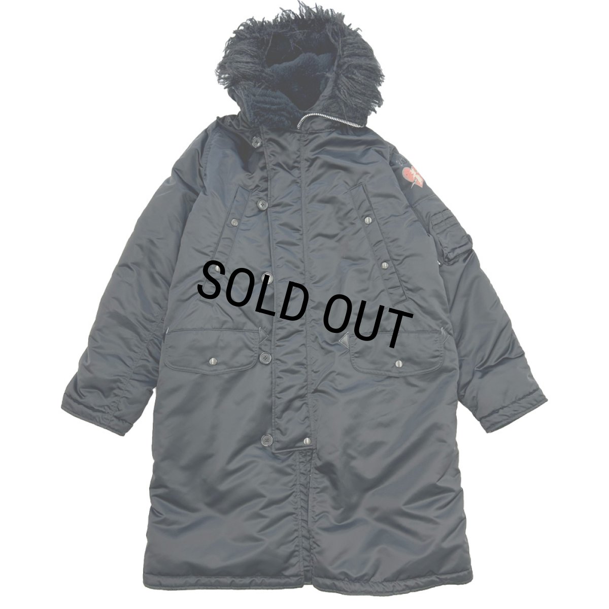 画像1: 【50%OFF】DAIRIKU/"Frank-N-Furuter" N-3B（Black）［N-3Bジャケット-24秋冬］ (1)