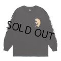 WACKO MARIA/TIM LEHI / LONG SLEEVE T-SHIRT（BLACK）［プリント長袖T-24秋冬］